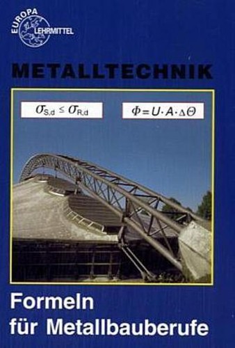 Formeln für metallbauberufe - für,
