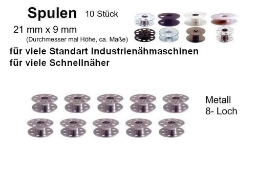 Spulen aus metall x - metall, 21