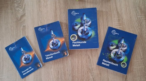 Metall bücher set - metall, bücher-set