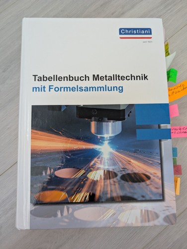 Tabellenbuch metalltechnik - tabellenbuch,