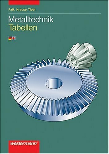 Metalltechnik tabellen und - metalltechnik,