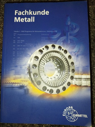 Fachkunde metall europa - fachkunde,