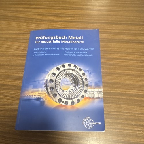 Prüfungsbuchmetall