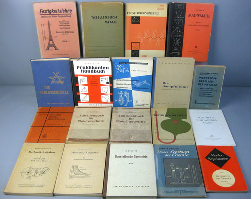 Konvolut alte fachbücher - 19,