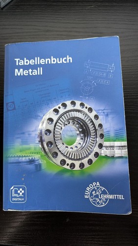 Tabellenbuch metall mit - tabellenbuch,