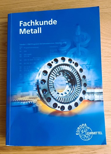 Fachkunde metall europa - fachkunde,